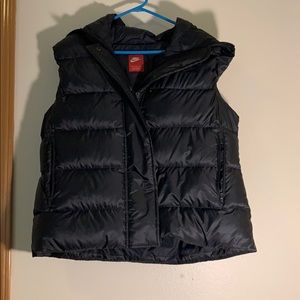 Nike hooded vest